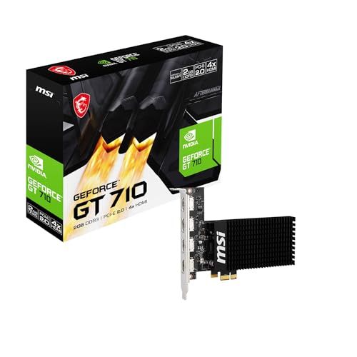 MSI GT 710 2GD3H 4HDMI グラフィックスボード VD9284t 667e36e2