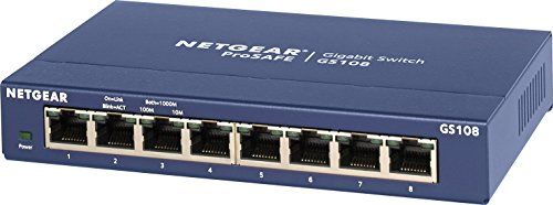 【正規品】 ネットギア NETGEAR スイッチングハブ 8ポート 1G 金属筐体 静音ファンレス リミテッドライフタイムハードウェア保証 アンマネージスイッチ GS108-400JPSt 88db5305