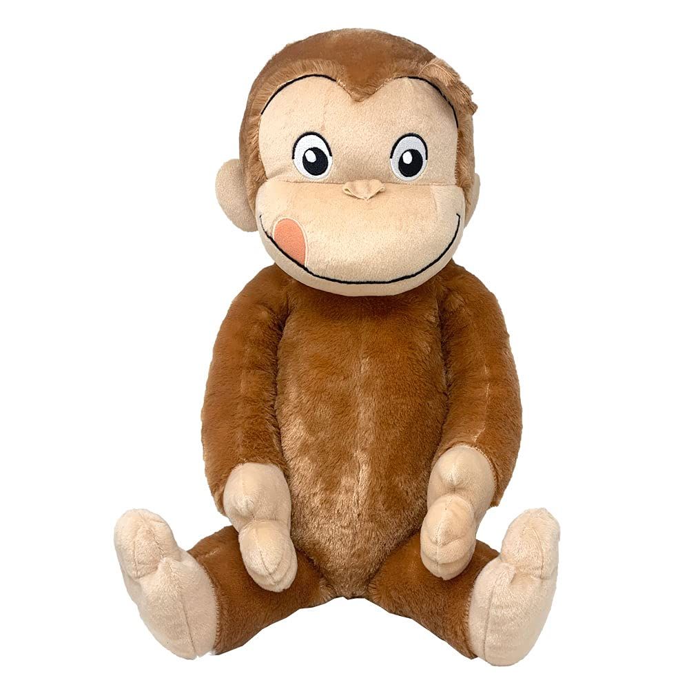 新品 タイトー おさるのジョージ ギガジャンボ ペロリ ぬいぐるみ 49㎝
