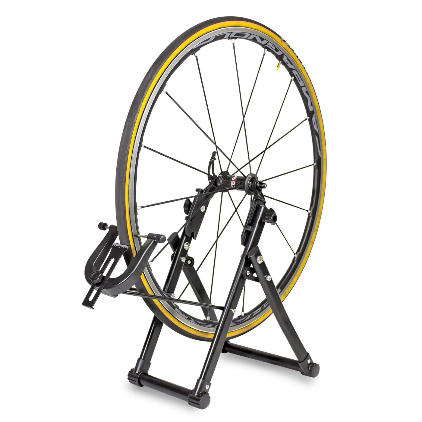 新品 GORIX(ゴリックス)自転車 ホイール矯正台 簡易 振れ取り台 縦振れ 横振れ [ フロント リア対応 ]ホイールメンテナンス 16-29インチ対応 ロードバイク (GT-WEE)自転車 ホイール リム 振れ取り台 折りたたみ式