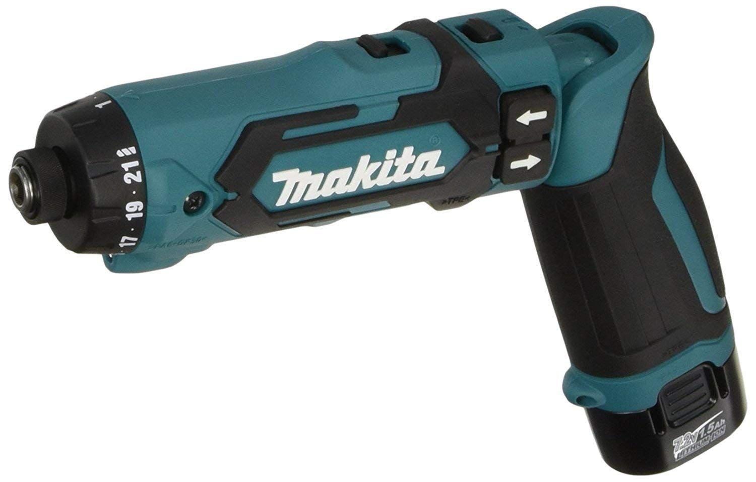 マキタ(Makita) 充電式ペンドライバドリル 7.2V 1.5Ah バッテリ2本・充電器・アルミケース付 DF012DSHX 1