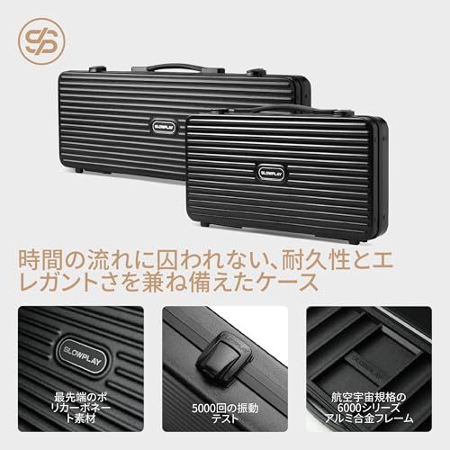 SLOWPLAY Nash 14g ポーカーチップセットFull ホワイトゴールドエディション - テキサスホールデム用300枚セット | チップバリュー: 1, 5, 25, 100, 500 | ドイツ製ポリカーボネート素材を使用した あふれるケース 1 SLOWPLAY Nash 14g ポーカーチップセットFull ホワイトゴールドエディション - テキサスホールデム用300枚セット | チップバリュー: 1, 5, 25, 100, 500 | ドイツ製ポリカーボネート素材を使用した あふれるケース 1