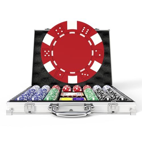 HEITOK ポーカーチップ500個セット, アルミケース付属, プロフェッショナルなカジノセット, 高級デザイン, 本格ポーカーゲーム体験 1 HEITOK ポーカーチップ500個セット, アルミケース付属, プロフェッショナルなカジノセット, 高級デザイン, 本格ポーカーゲーム体験 1