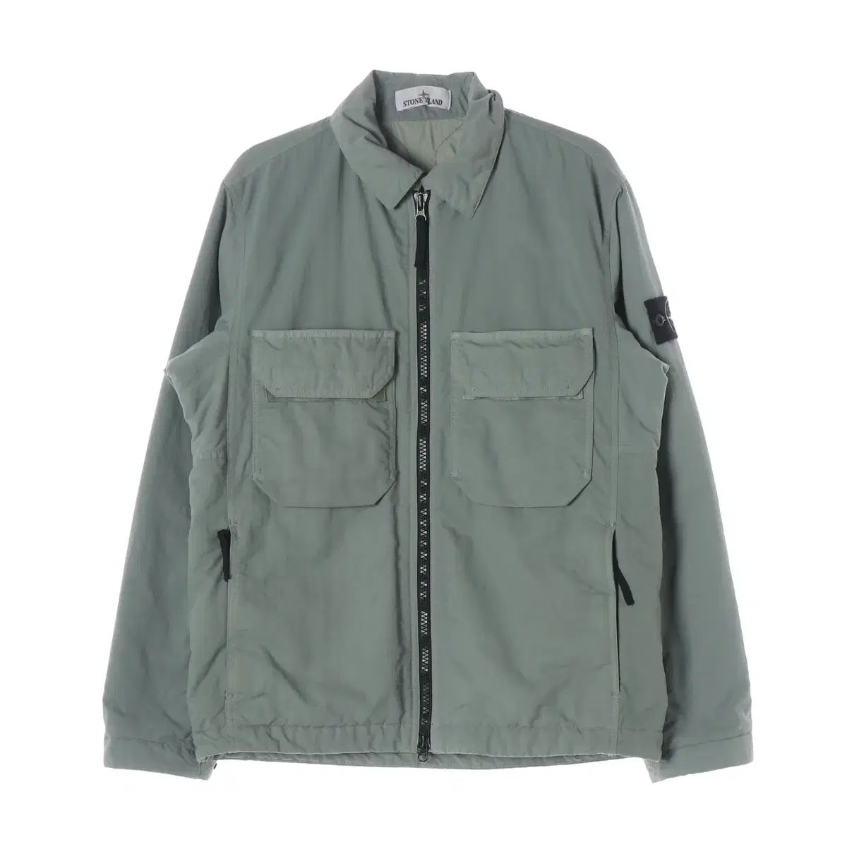 ストーンアイランド 23FW オパーク ナイロン ツイル プリマロフト TC シャツ ジャケット