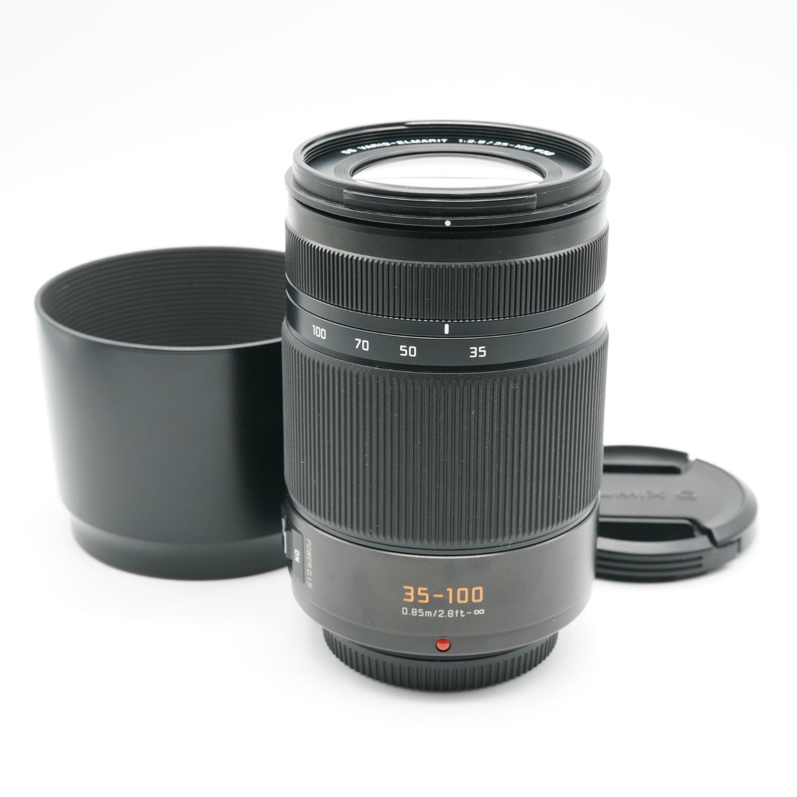 超極上 パナソニック LEICA DG VARIO-ELMARIT 35-100mm F2.8 POWER O.I.S. [H-ES35100] あると嬉しい純正フード付！