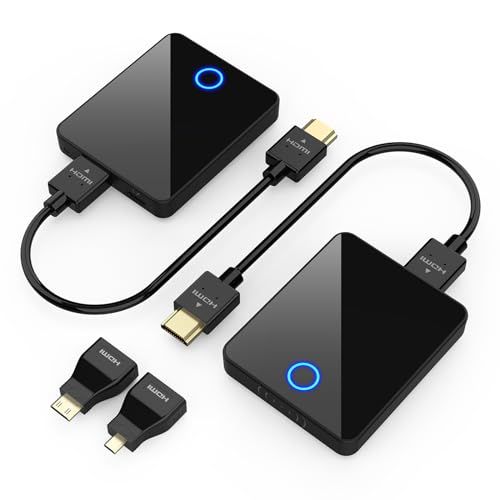 【日本技適認証取得】ワイヤレスHDMI送信機と受信機、BEQOOL 【4K/5Ghz/30M安定転送距離】エクステンション、ノートパソコン、ホームシアター、会議、などのHDTVプロジェクター HDMI延長器 エクステンダー (技適認証番号：R be7d3165