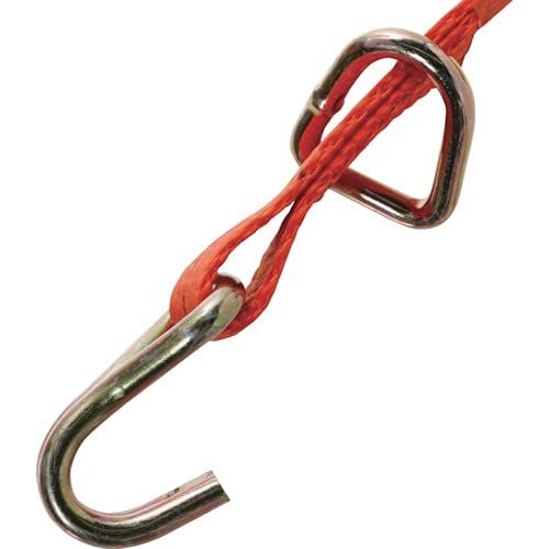 新品 TRUSCO(トラスコ) ベルト荷締機ワイドハンドル 25mm幅 300kg J+Dリングタイプ GV25H-300J