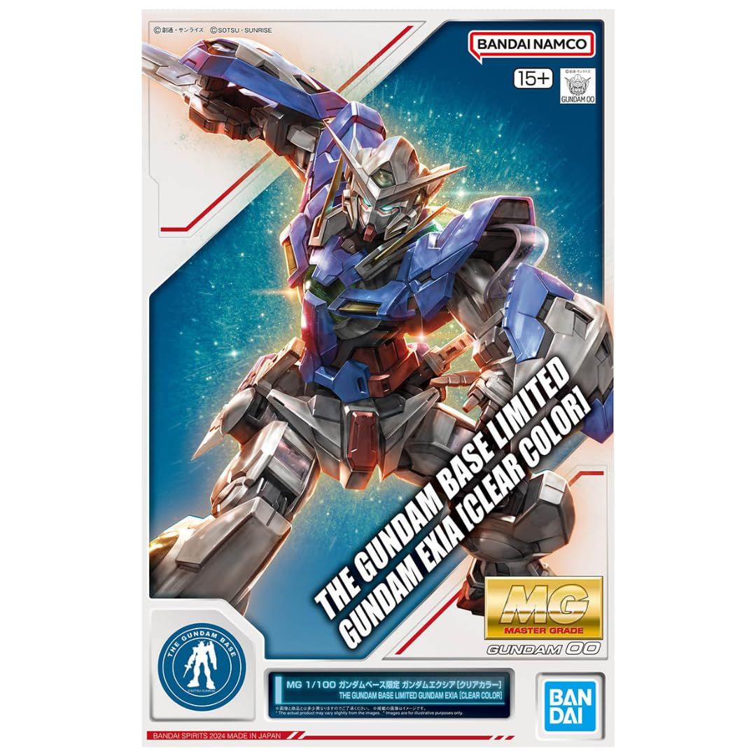 新品 MG 1/100 ガンダムベース限定 ガンダムエクシア [クリアカラー]