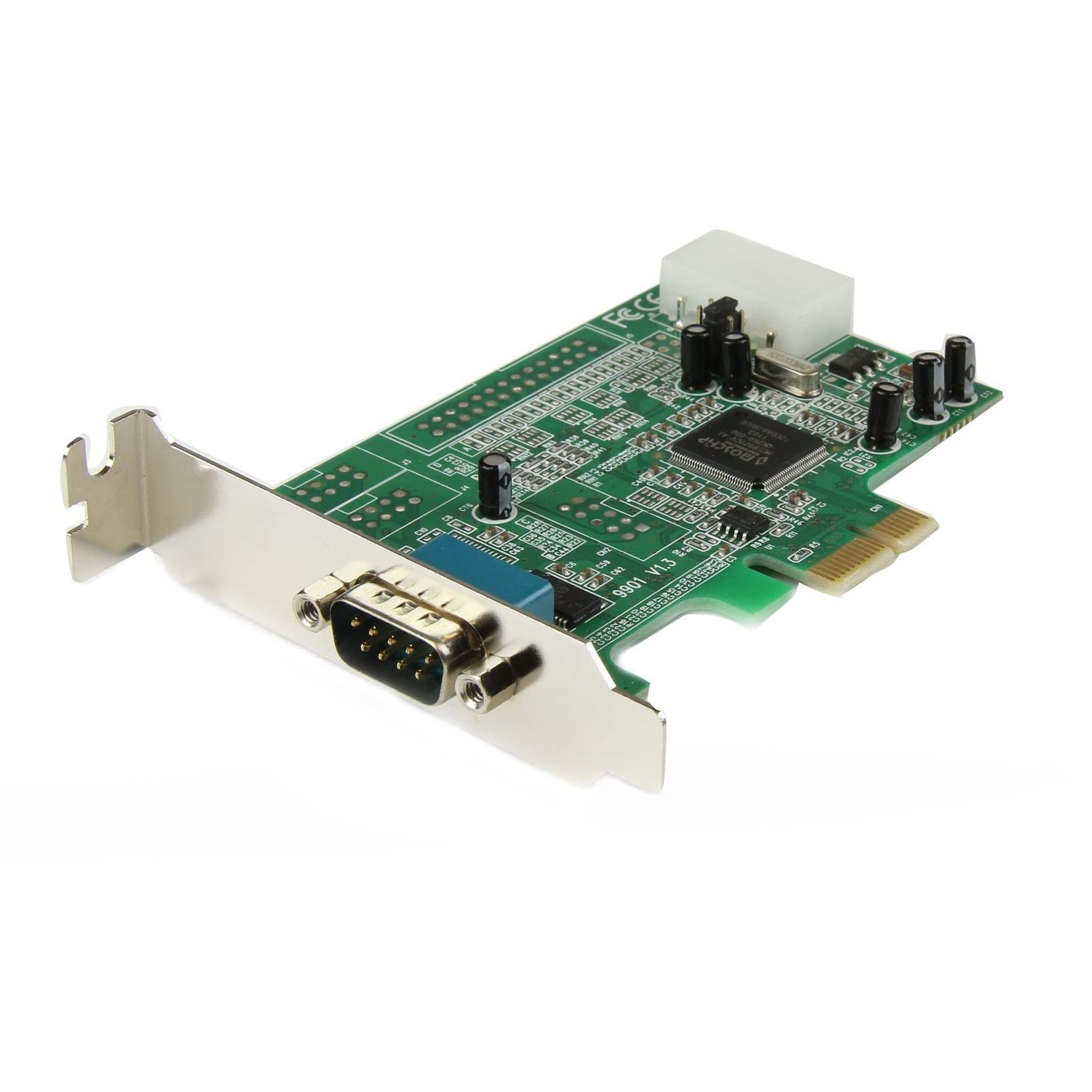 新品 StarTech.com RS232Cシリアルアダプターカード／PCI Express／1ポート／16550 UART／ロープロファイル（標準ブラケット付属）／Windows & Linux／シリアル拡張カード PEX1S553LP