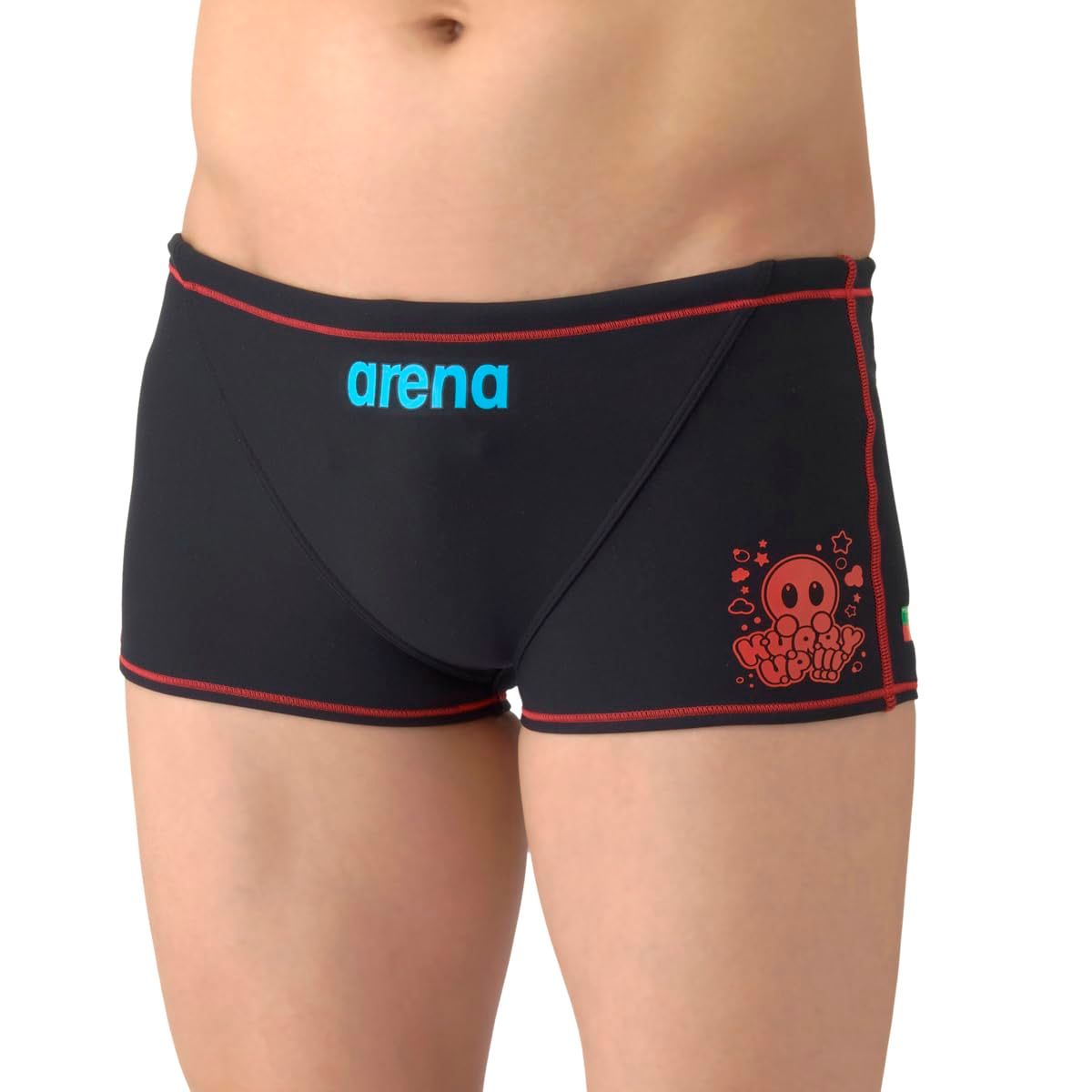 新品 arena(アリーナ) 競泳水着 トレーニング用 ボーイズ ジュニア 【TOUGHSUIT】 R130サイズ 水泳 スイミング 耐久性 練習用 トレーニング向け ショートレッグ AS6SWM11B