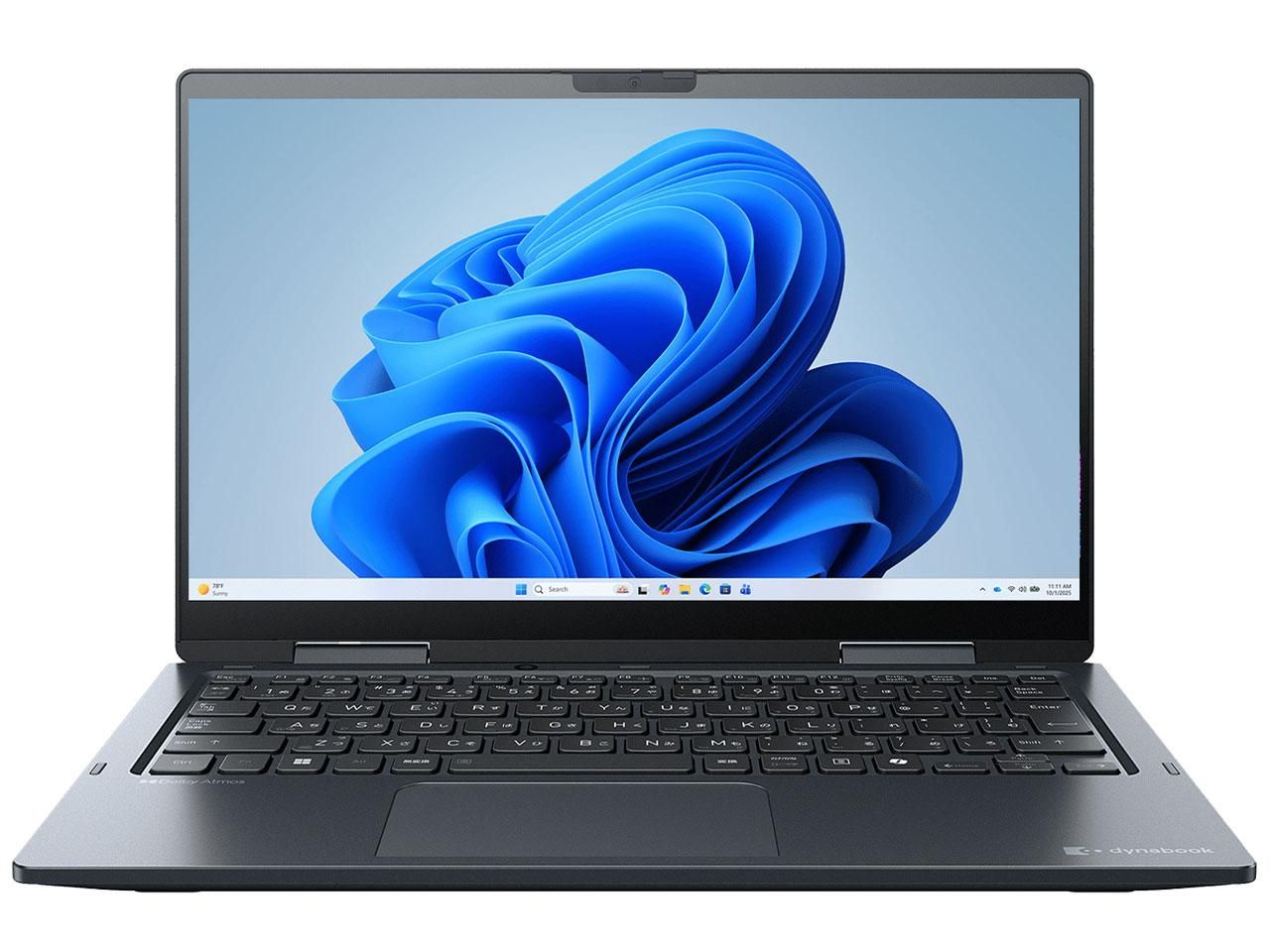 【新品・2営業日で発送】DYN
2000
ABOOK ダイナブック dynabook V6／A (Ultra 5／16GB／SSD・256GB／ODD無／Win11Home／Officeオプション付／13.3型／タッチパネル／ブルー)P1V6APBL