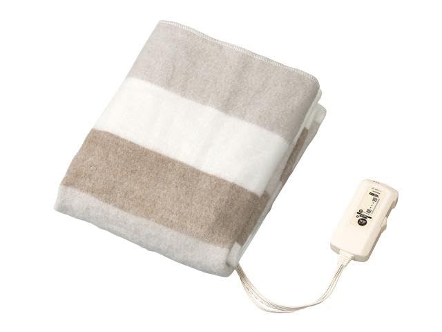 新品 コイズミ 電気毛布 敷毛布 快眠タイマー付き 丸洗い可 140×80cm KDS-50248T