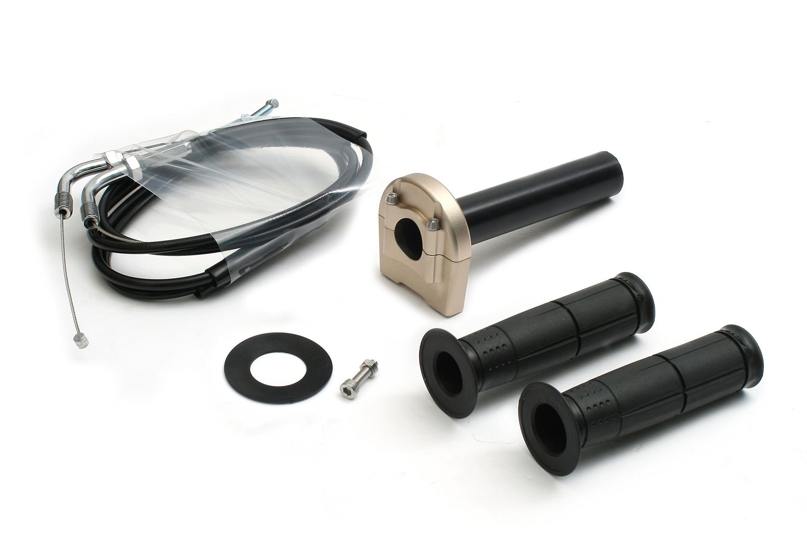 新品 アクティブ(ACTIVE) 汎用スロットルキット[TYPE-3] Tゴールド 巻取径φ40 ワイヤー900mm 1063424