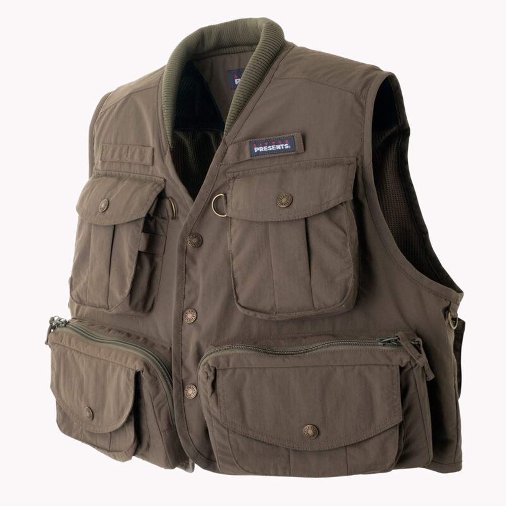 新品 リトルプレゼンツ(LITTLE PRESENTS) ストリームベストⅡ V-24 M オリーブカーキ