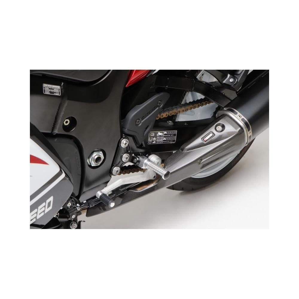 新品 ACTIVE (アクティブ) ステップバー (ライダー側) シルバー SUZUKI系-2 HAYABUSA/GSX1300R/SV650 17700006S