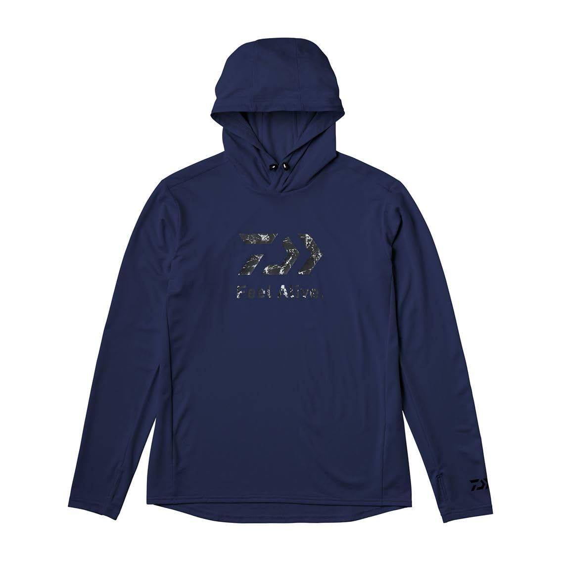 新品 [ダイワ] Feel Alive. ドライフーディー DE-3525 グレープネイビー 2XL