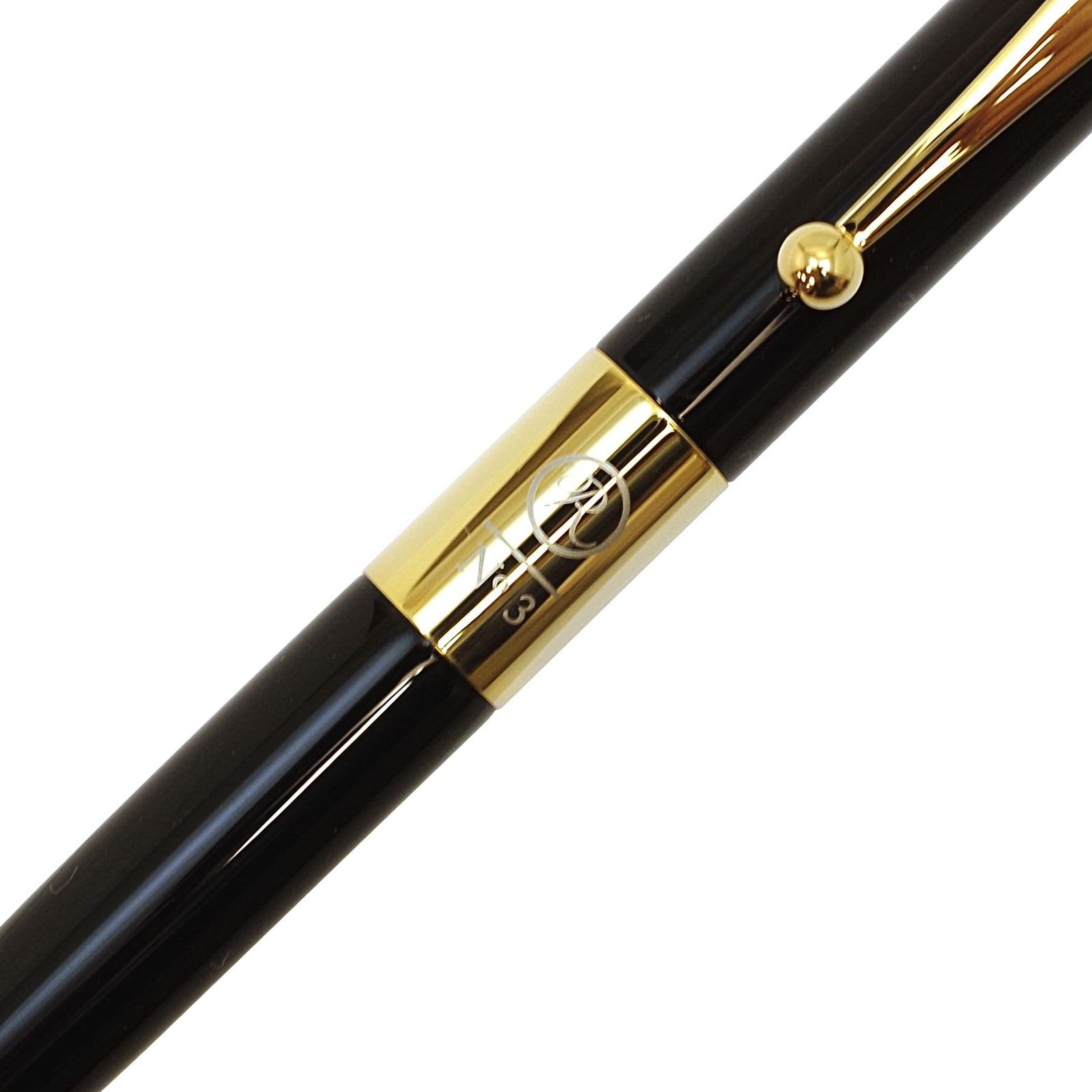 新品 ロメオ 伊東屋 ROMEO No．3ボールペン 細軸ブラック ／GT