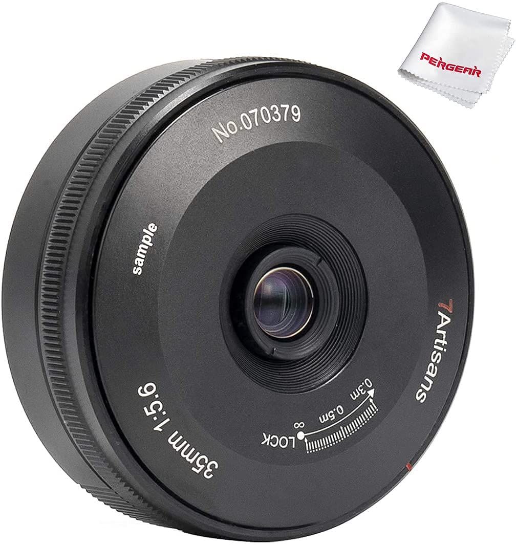 新品 7artisans 35mm F5.6 パンケーキレンズ フルサイズ 広角レンズ