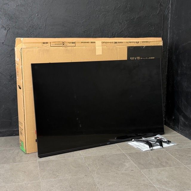 50V型 4Kスマートテレビ【中古】動作保証 山善 Qriom QRH-50TL4K