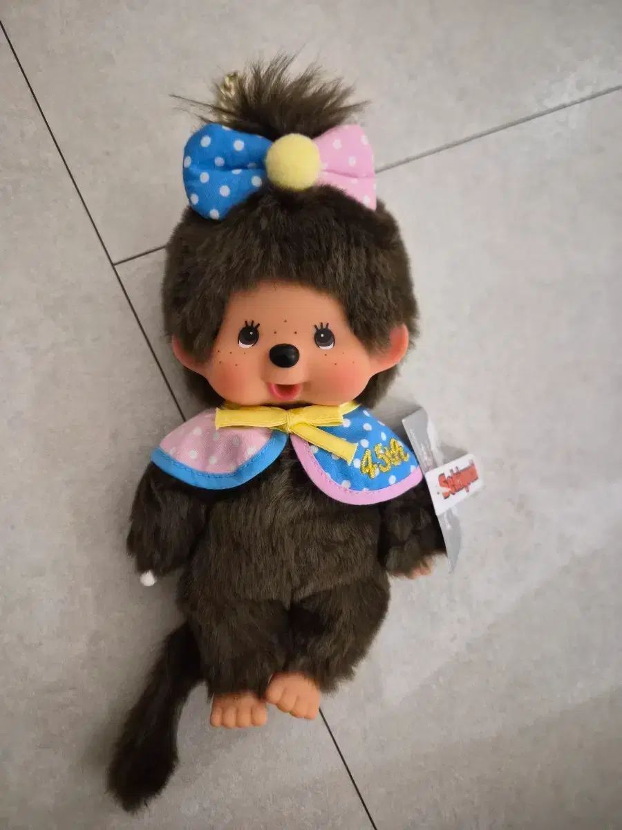 モンチッチ 45周年 キーホルダー ぬいぐるみ (新品)