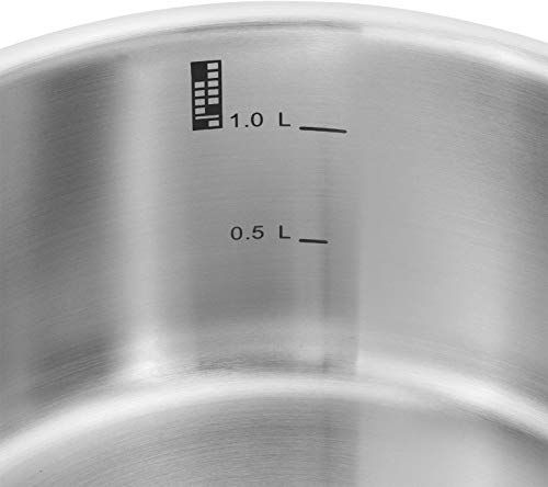 ZWILLING ツヴィリング 「 バイタリティ ソースパン 16cm 1.5L 」 ステンレス 片手 鍋 底厚 3層構造 IH対応 食洗器対応【日本正規販売品 】 66465ー160送料無料 7dcaa27d