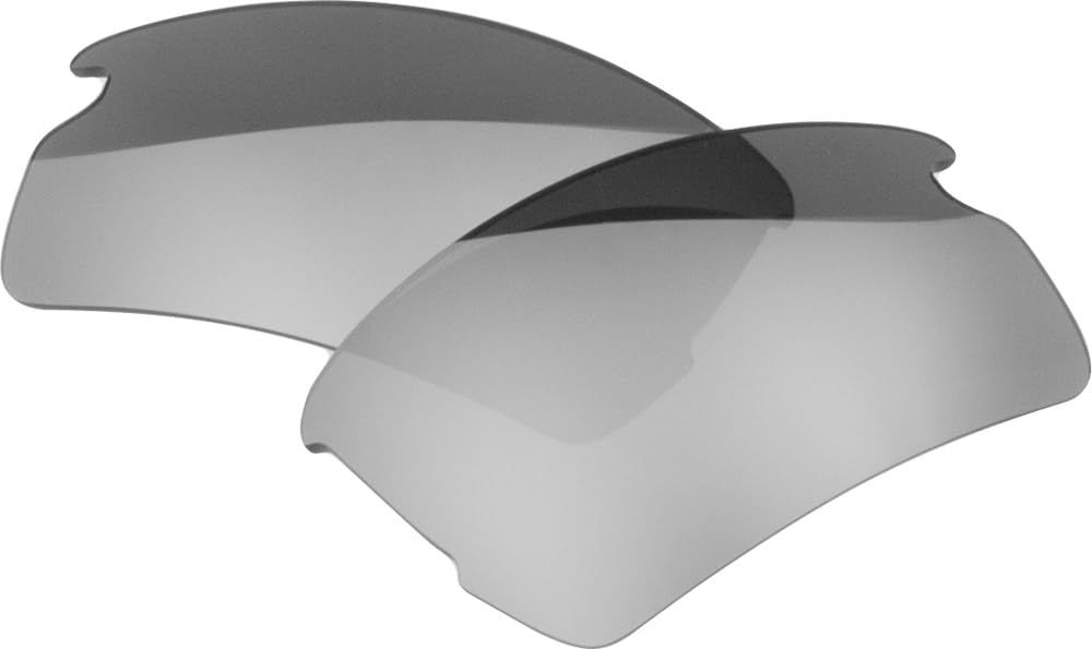 オークリー(OAKLEY) 互換品 スポーツサングラス 交換レンズ フラック 2.0 スレート ミラー 偏光 紫外線カット 偏光レンズ