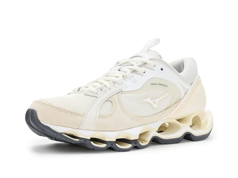 ミズノ メンズ シューズ スニーカー Mizuno Wave Prophecy Beta 2 SnowhiteWhit ホワイト