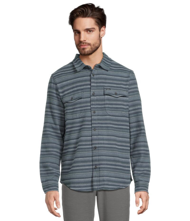 オニール メンズ トップス シャツ ONeill Richmond Flannel Long Sleeve Shirt Citadel