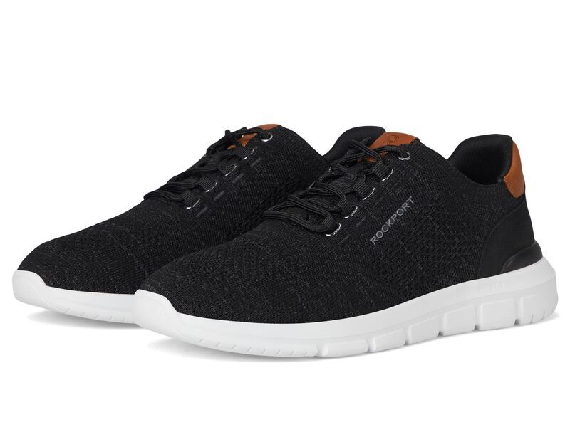 ロックポート メンズ シューズ スニーカー Rockport Jaimson BlackDark Grey ブラック