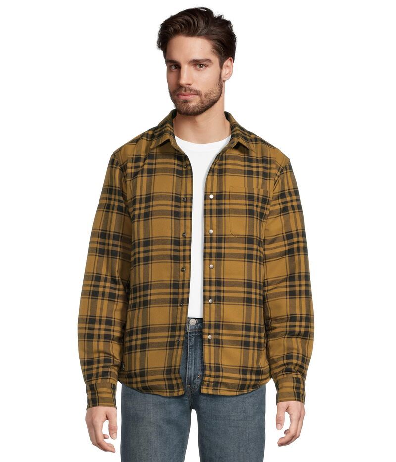 フライロー メンズ トップス シャツ Flylow Sinclair Insulated Flannel RyeBlack Plaid ブラック