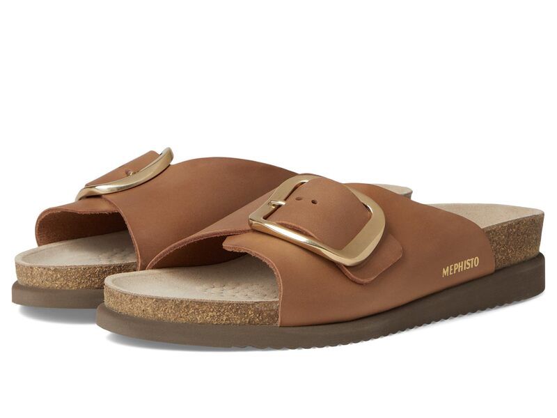 メフィスト レディース シューズ サンダル Mephisto Hariana Camel Scratch キャメル