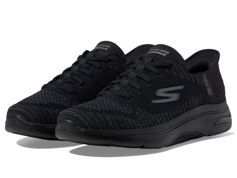 スケッチャーズ メンズ シューズ スニーカー SKECHERS Performance Go Walk Arch Fit 20 Grand Hands Free SlipIns BlackBlack ブラック