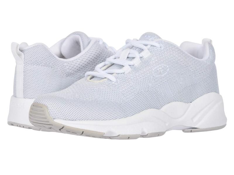 プロペット レディース シューズ スニーカー Propet Stability Fly WhiteSilver ホワイト