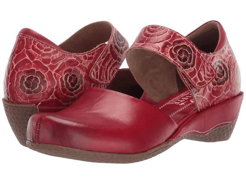 スプリングステップ レディース シューズ ヒール LArtiste by Spring Step GlossPansy Red レッド