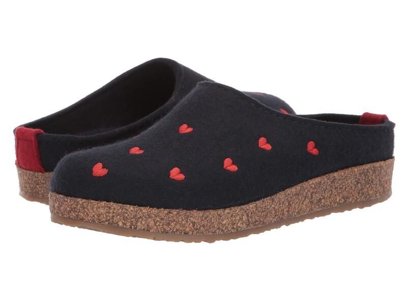 ハフィンガー レディース シューズ サンダル Haflinger Cuoricini Navy ネイビー