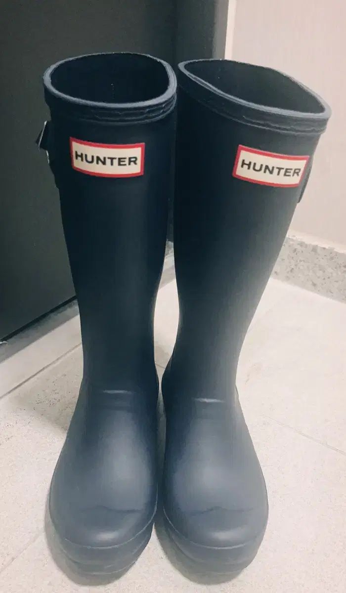 HUNTER キッズ 長靴 uk1 サイズ