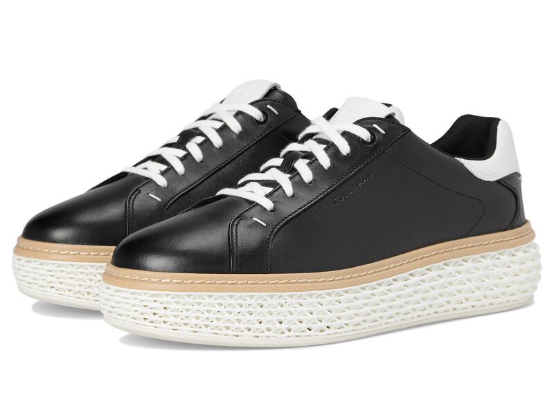 コールハーン レディース シューズ スニーカー Cole Haan Grandpro Court Skyweave Sneakers BlackOptic Whi ブラック