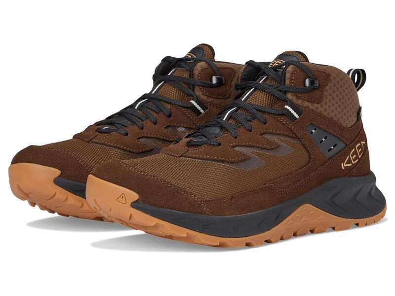 キーン メンズ シューズ ブーツ・レインブーツ KEEN Hightrail Mid Waterproof Dark EarthOak