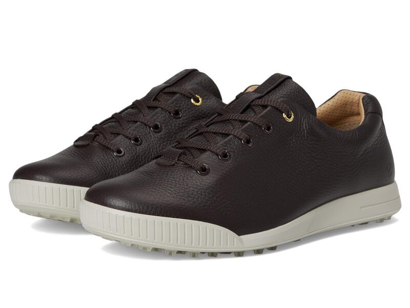 エコー メンズ シューズ スニーカー ECCO Golf Street Retro Hybrid Waterproof Golf Shoe Mocha モカ