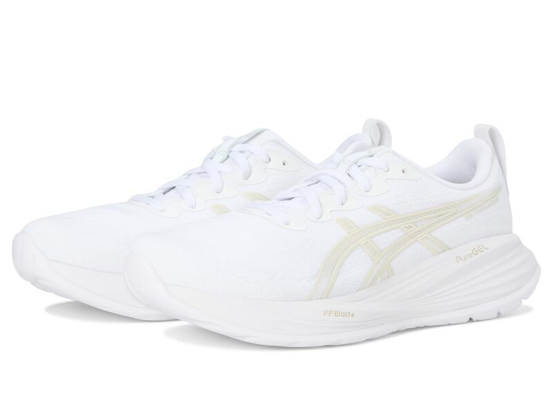 アシックス メンズ シューズ スニーカー ASICS GELCumulus 27 WhiteLake Grey ホワイト