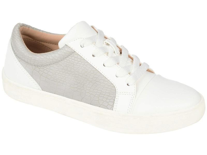 ジュルネ コレクション レディース シューズ スニーカー Journee Collection Comfort Foam Lynz Sneakers Grey グレー