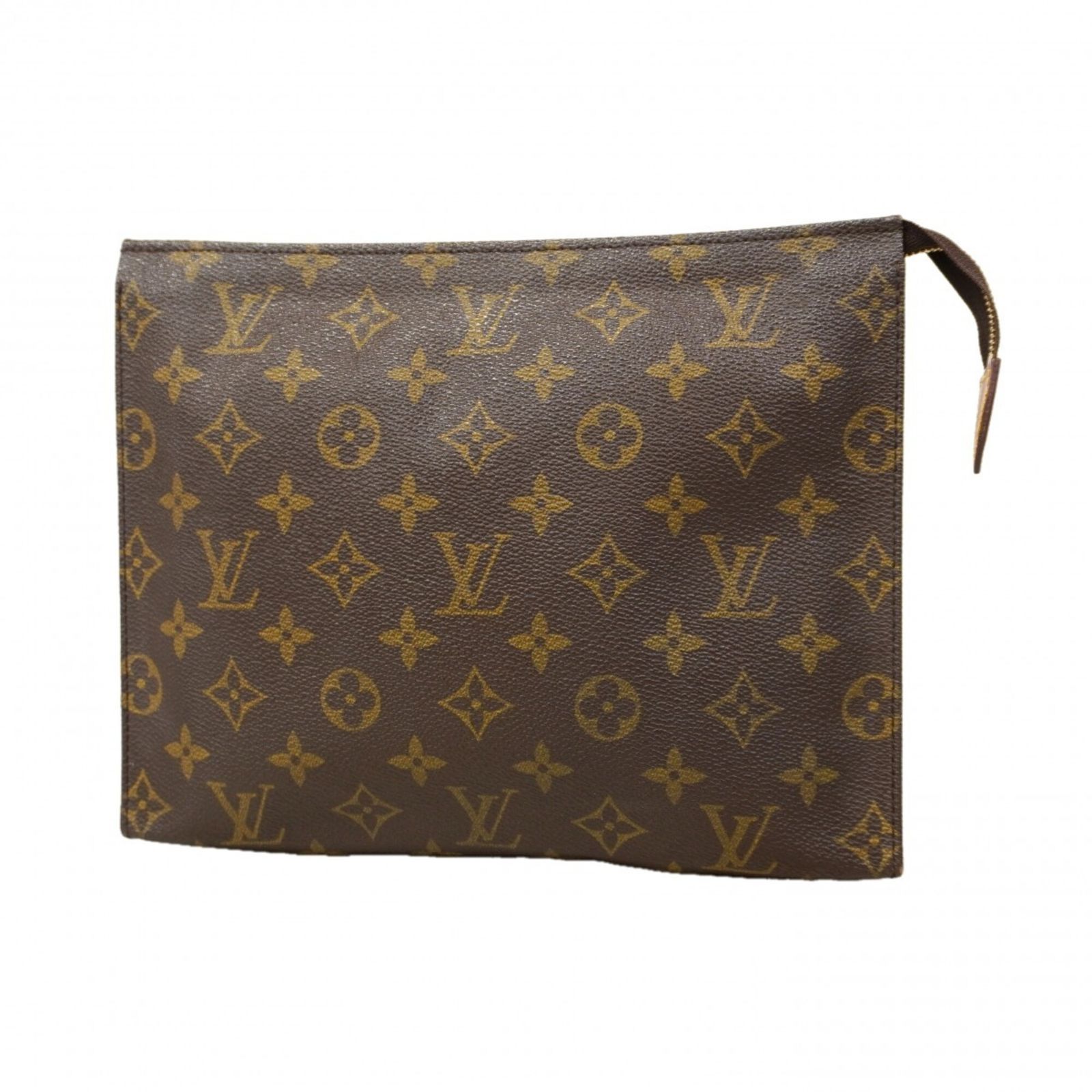 ルイ・ヴィトン(Louis Vuitton) ルイ・ヴィトン クラッチバッグ モノグラム ポッシュトワレット26 M47542 ブラウンレディース