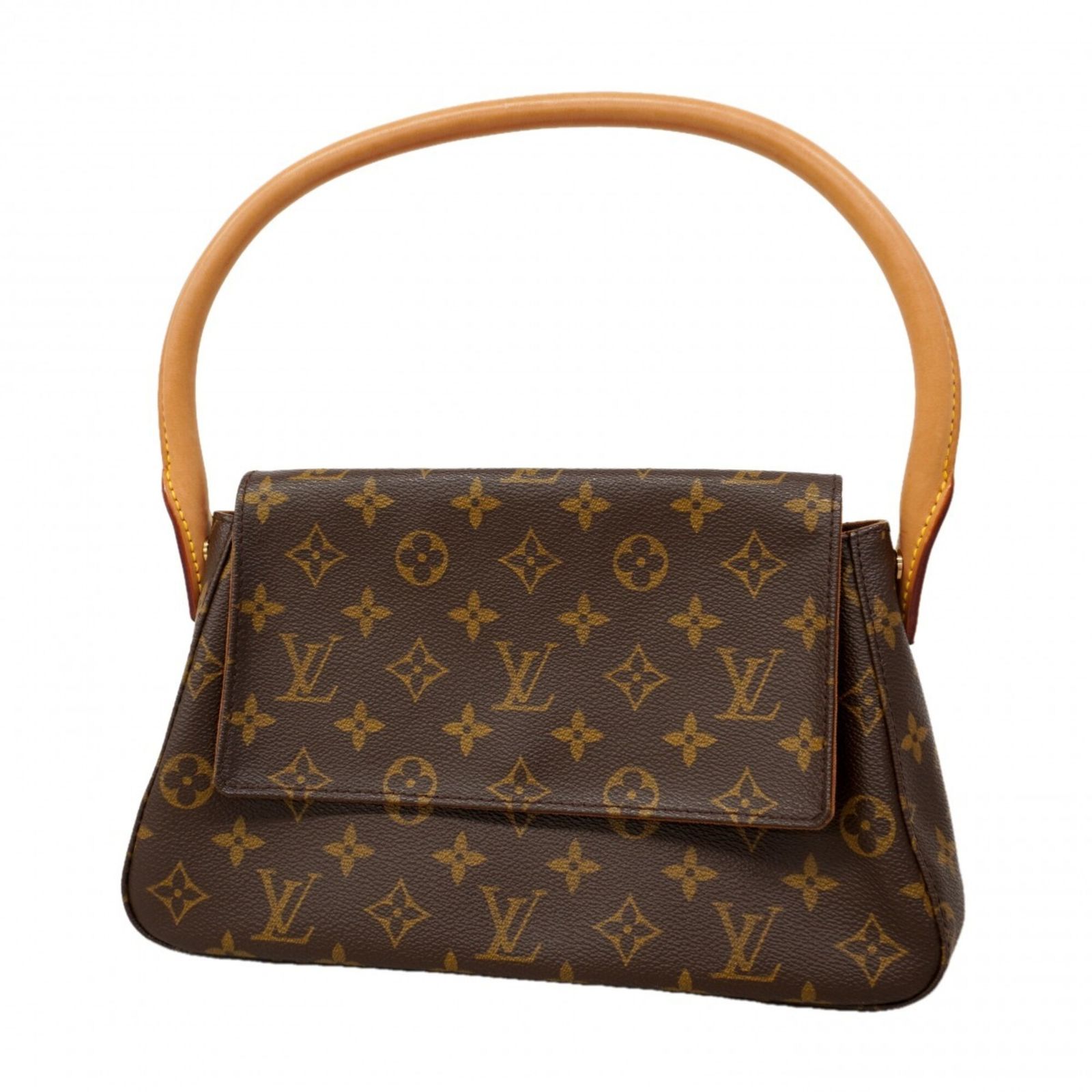 ルイ・ヴィトン(Louis Vuitton) ルイ・ヴィトン ショルダーバッグ モノグラム ミニルーピング M51147 ブラウンレディース
