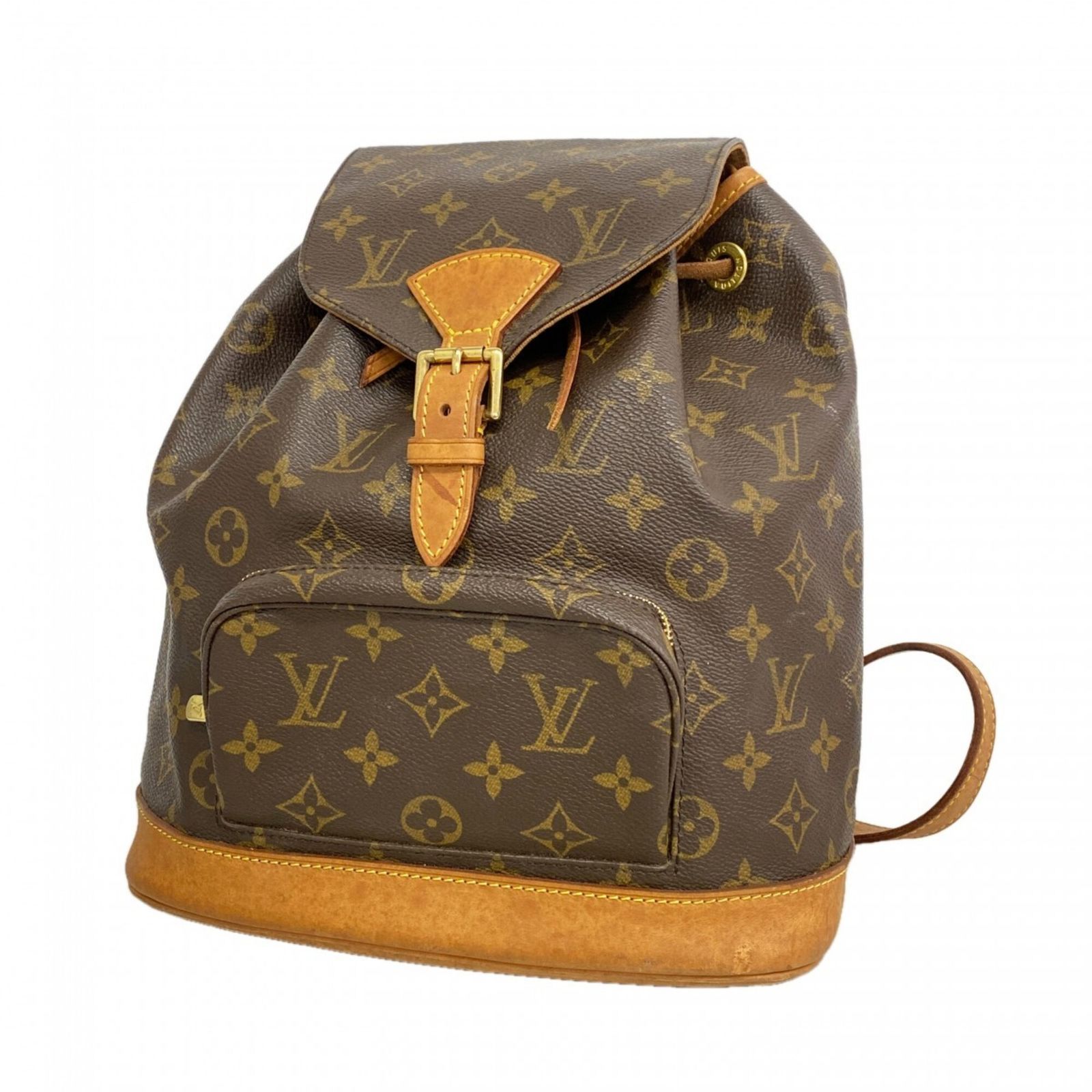 ルイ・ヴィトン(Louis Vuitton) ルイ・ヴィトン リュック・デイパック モノグラム モンスリMM M51136 ブラウンレディース