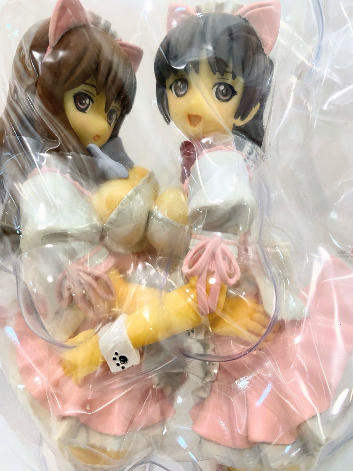 E☆2 えつ Tony 宮川武 ネコみみ メイド 猫耳 フィギュア ピンク 未開封]E☆2 えつ Tony and宮川武ネコみみメイド フィギュア ピンク