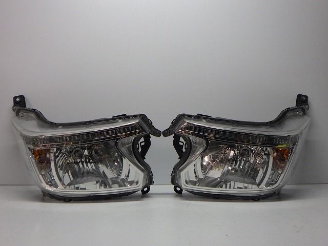 N-WGN ヘッドライト左右 ハロゲン JH1/2 後期 W1343 N2 33100/33150-TGG-N21 コーティング 綺麗 260523008