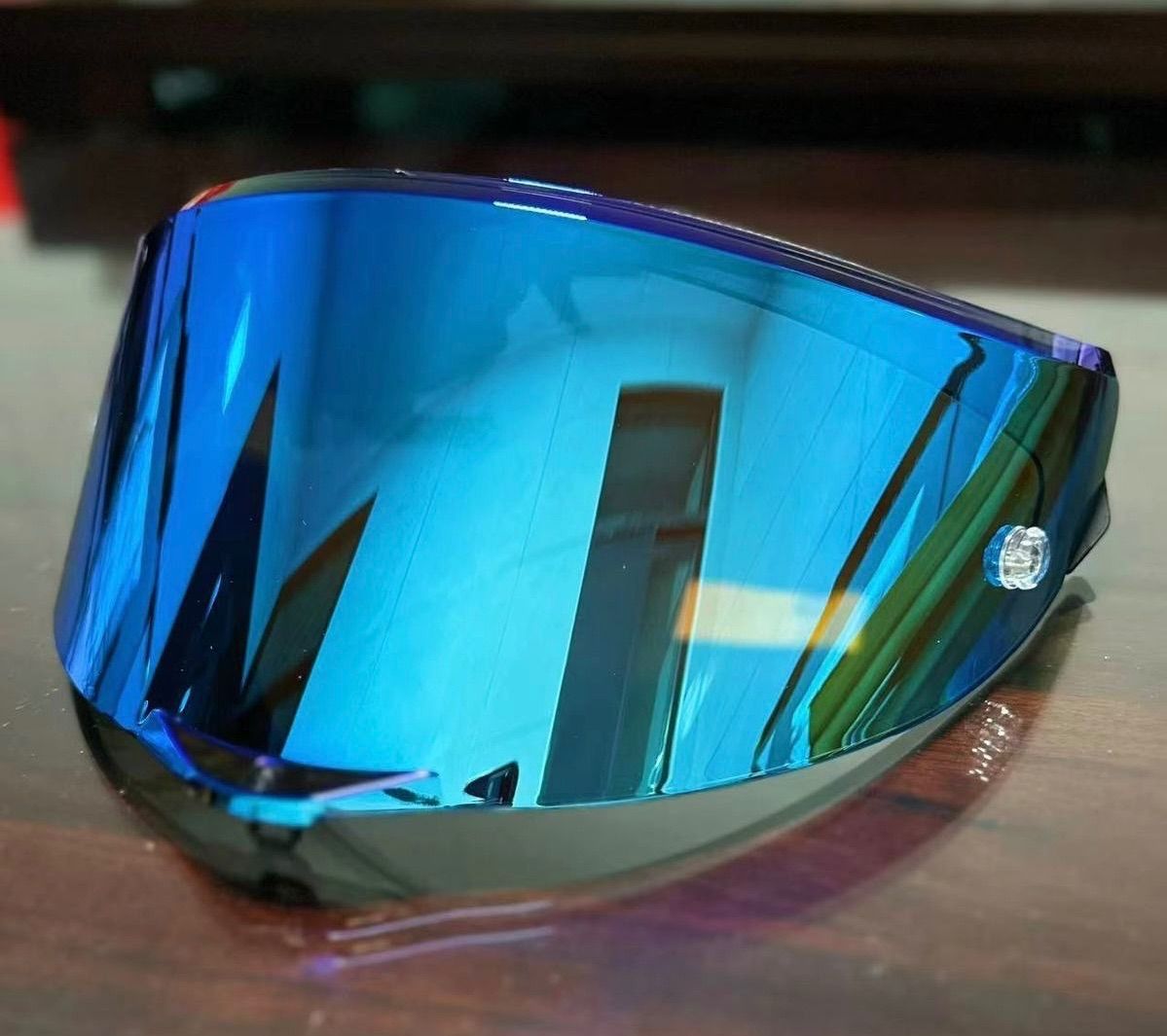 AGV PISTA GPRR/CORSA対応 ミラーシールド レインボー ブルー パープル