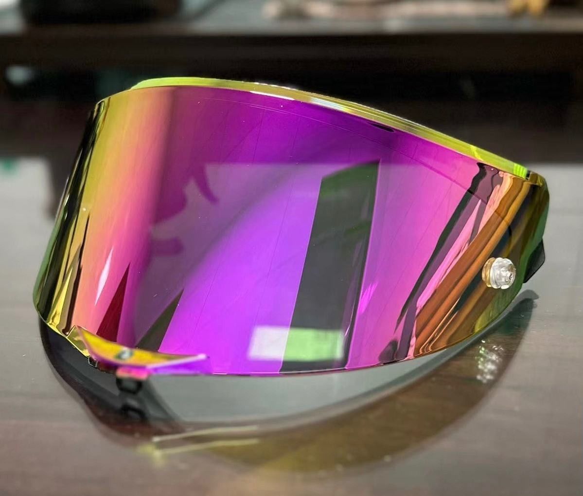 AGV PISTA GPRR/CORSA対応 ミラーシールド レインボー ブルー パープル