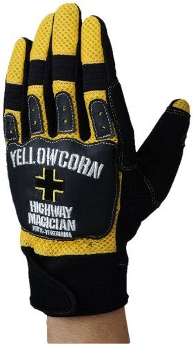 新品 [イエローコーン] Yellow Corn メッシュNEWグローブ YELLOW LL YG-224