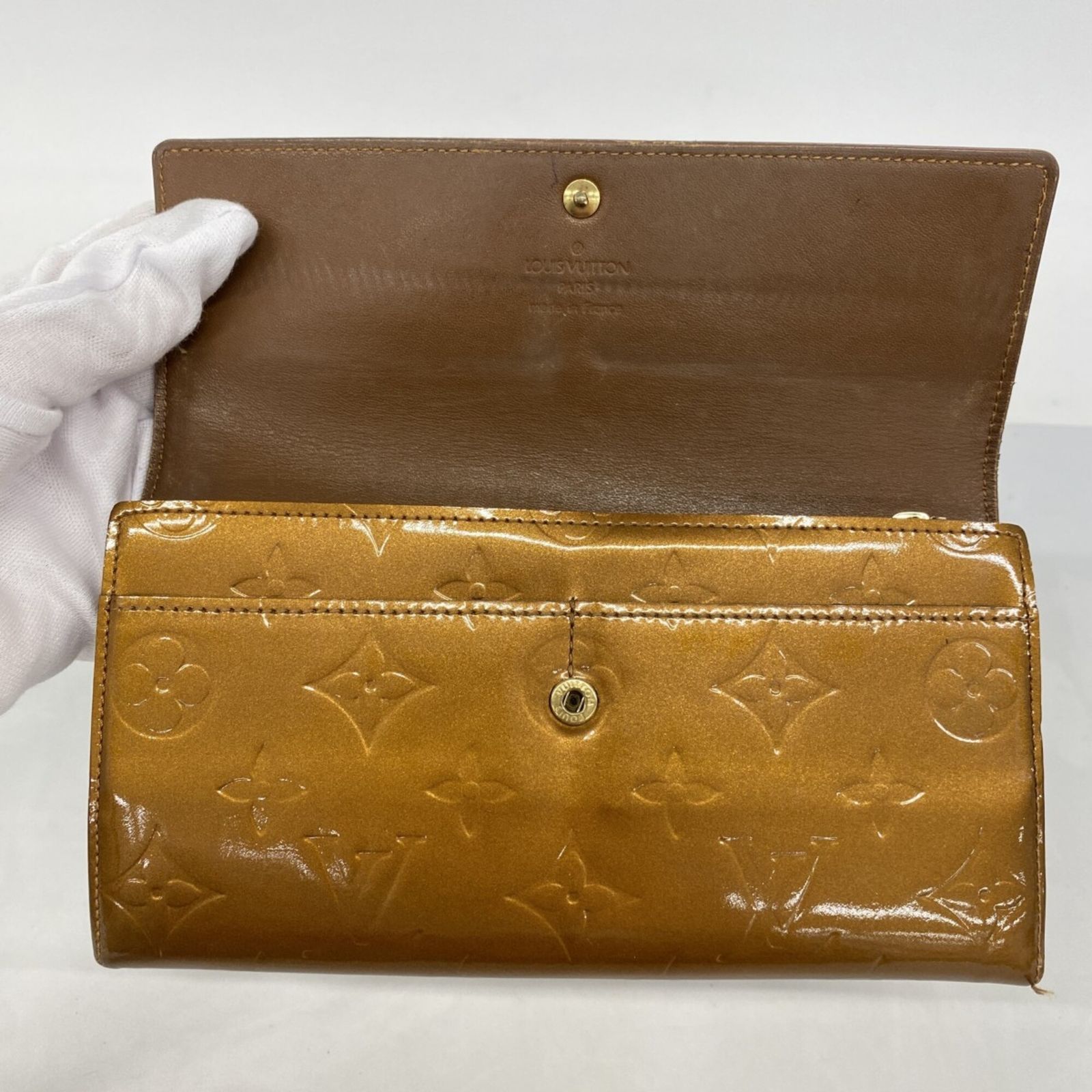 ルイ・ヴィトン(Louis Vuitton) ルイ・ヴィトン 長財布 ヴェルニ